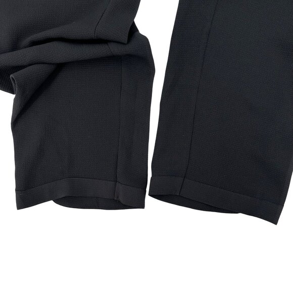 Coldwater Creek Womens Black Lightweight Crepe Drawstring Pants Size 10 - Picture 5 of 10